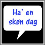 Magnetskilt personligt figur talebobel