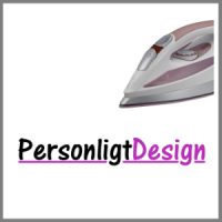 Strygemærke tryk tøj logo PersonligtDesign